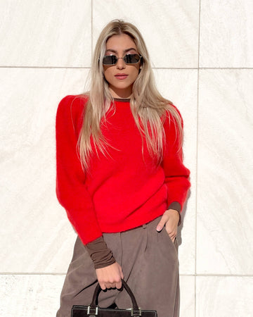 PULL IN ALPACA ALINA ROSSO