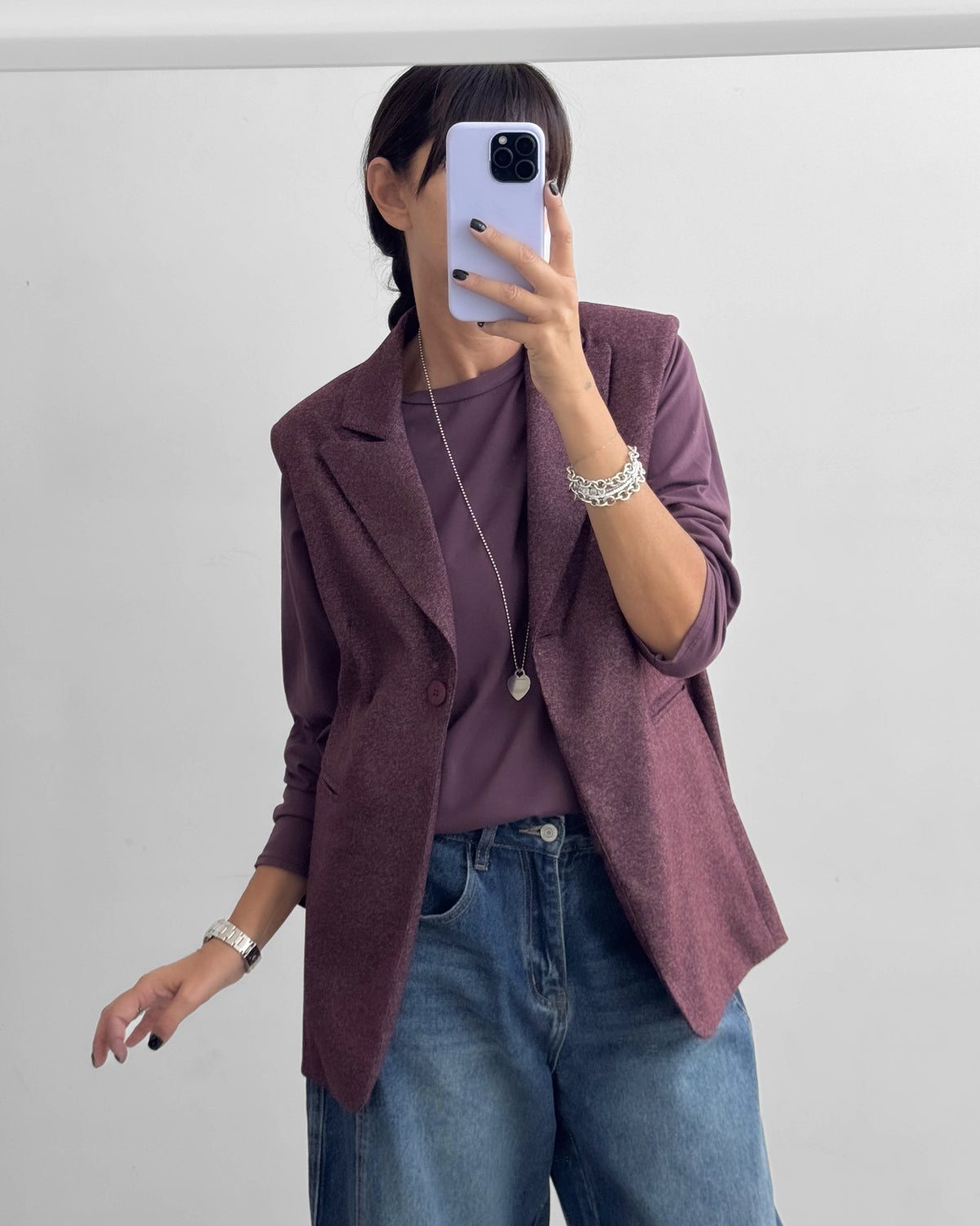 GILET MORGAN BORDEAUX