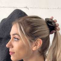 SCRUNCHIES MARYL NERO E STRASS