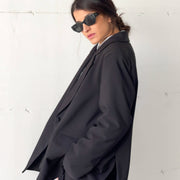 OVERSIZED DAMIAN BLAZER NERO