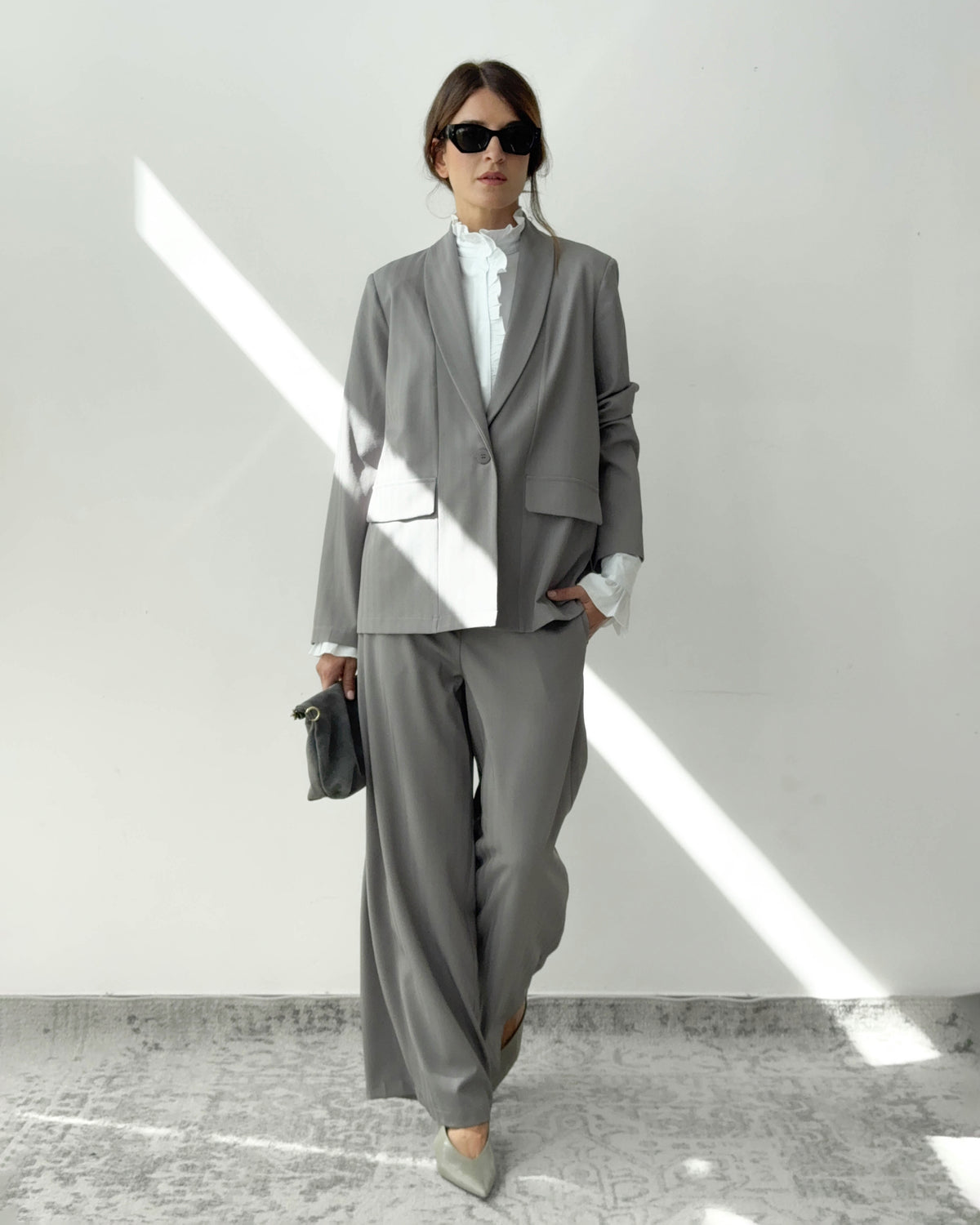 PANTALONE ARVEN GRIGIO