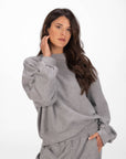 FELPA EASY MOVE GRIGIO CHIARO