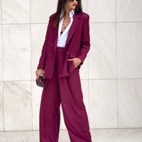 PANTALONE FLORENCE BORDEAUX