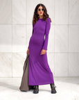 ABITO IN JERSEY MARA PURPLE