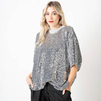 BLUSA PAILLETTES BETTY ARGENTO