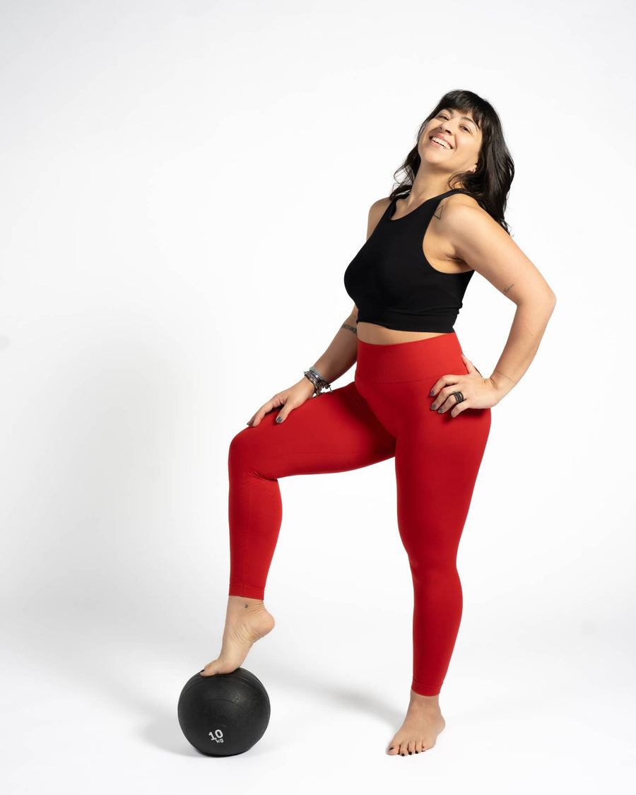 SEAMLESS LEGGINGS ALTHAEA SMOOTH LAVA