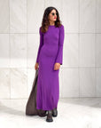 ABITO IN JERSEY MARA PURPLE