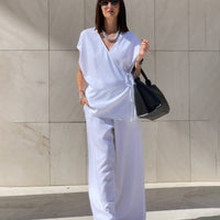 PANTALONE DORIS OFF WHITE