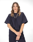 T-SHIRT AMARE BLU NAVY