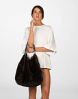 BORSA LUNETTA FUR MORO