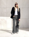 DENIM WOODSTOCK GRIGIO
