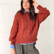 PULL TRECCIA OTIS MATTONE