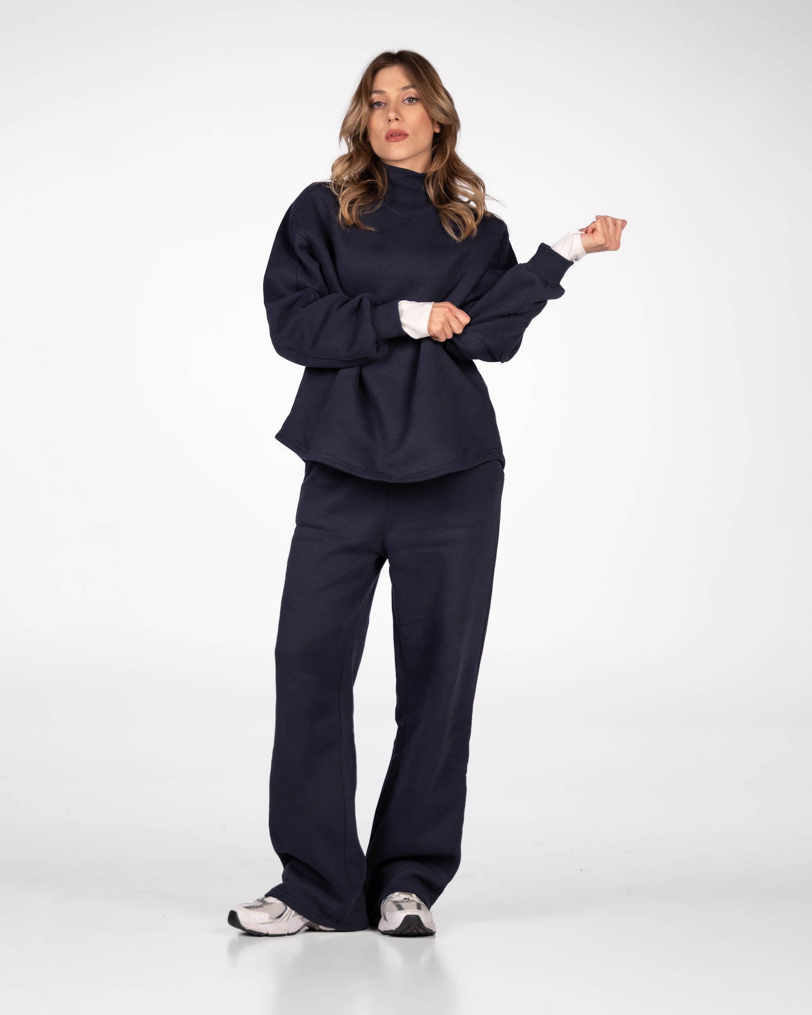 COMPLETO FELPA SIENNA BLU