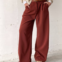 OVERSIZED DAMIAN TROUSERS BRUCIATO