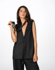 GILET HENRI NERO