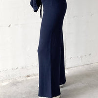 PANTALONE JOHANNAH BLU NAVY