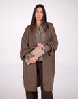 MAXI CARDIGAN COMFY NOCE