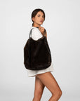 BORSA LUNETTA FUR MORO
