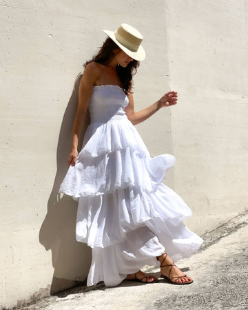 DRESS CLOUD BIANCO