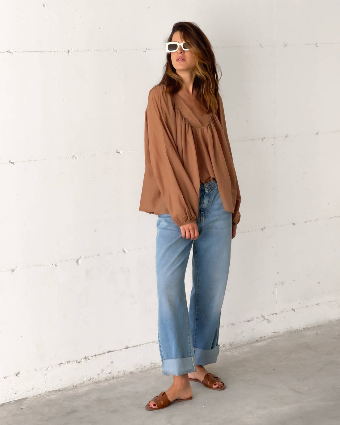 BLUSA ROSITA NOCCIOLA