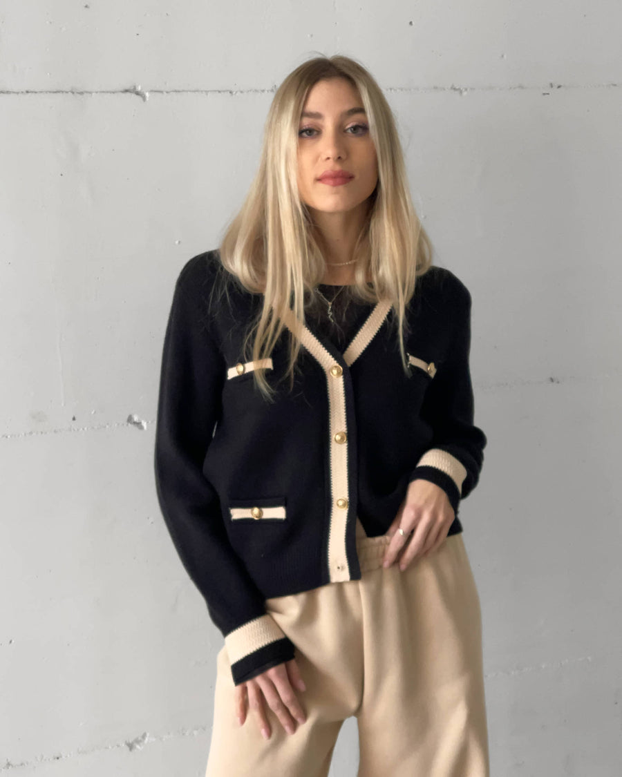 CARDIGAN KETTY NERO