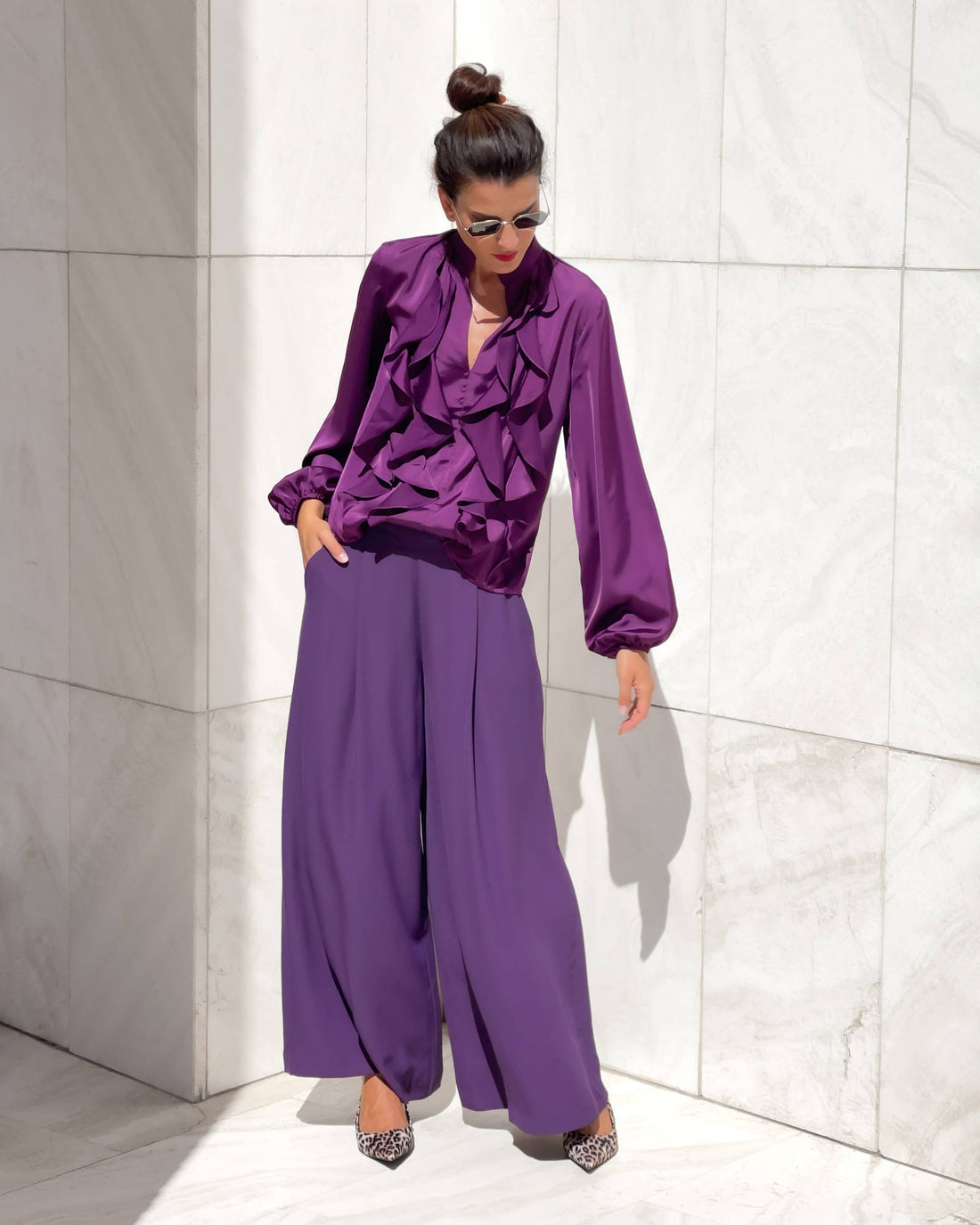 PANTALONE OLIMPIA WINTER VIOLET