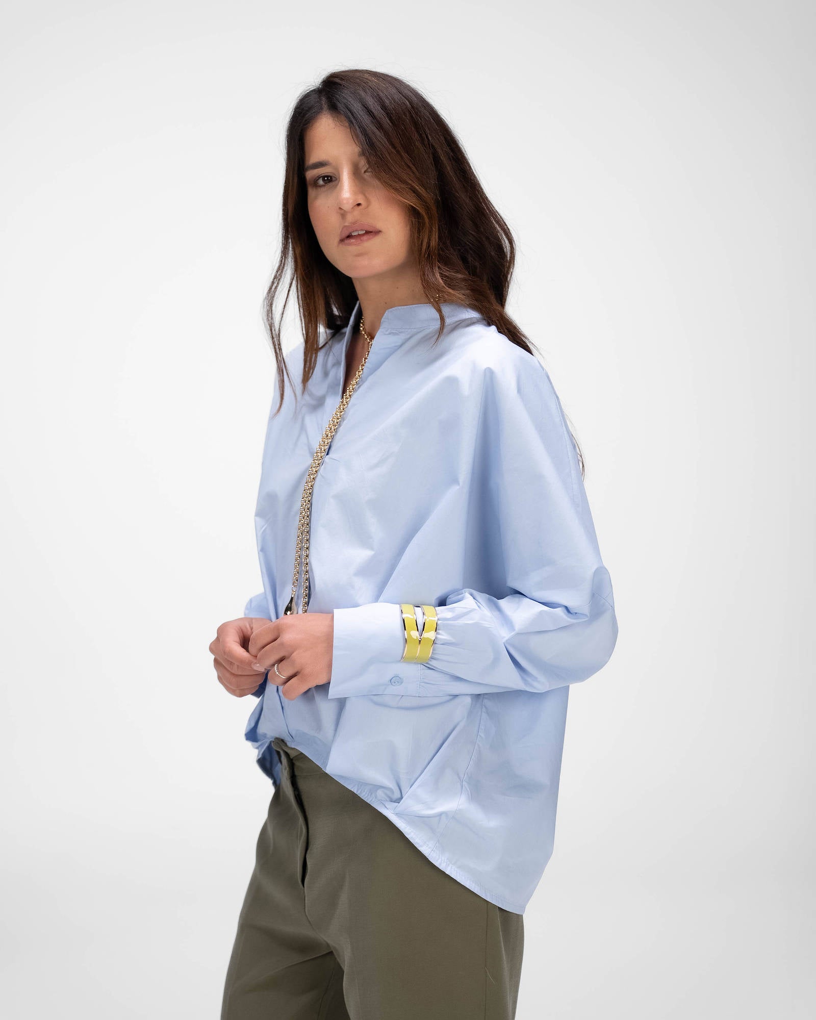 CAMICIA VANTA CELESTE