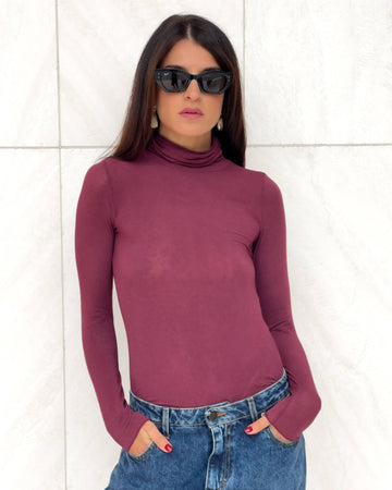 DOLCEVITA IN MODAL E CASHMERE BORDEAUX