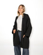 CARDIGAN IN MAGLIA HALLA NERO