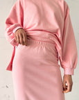 GONNA IN FELPA GINNY PINK