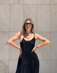LONG DRESS DAFNE NERO