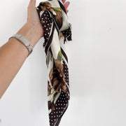 FOULARD TERRY CHOCO