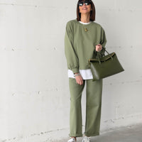 FELPA COZY LUXE LODEN