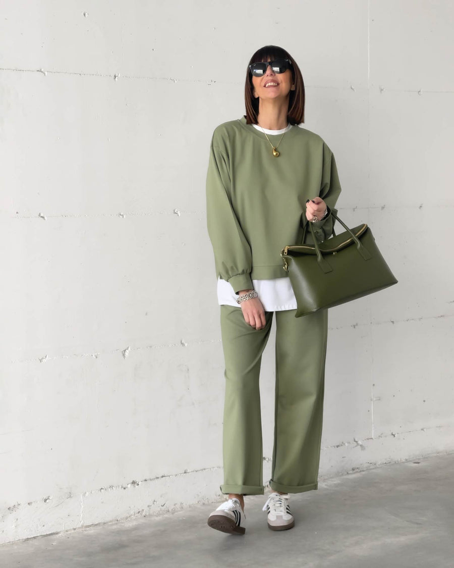 FELPA COZY LUXE LODEN