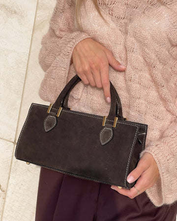 BORSA IN PELLE CELINA TESTA DI MORO