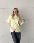 T-SHIRT PARIS GIALLO BURRO