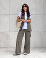 PANTALONE ANAIS VERDE MUD