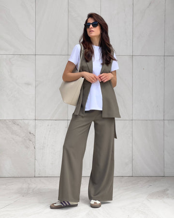 PANTALONE ANAIS VERDE MUD