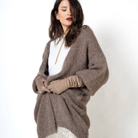 MAXI CARDIGAN COMFY FANGO