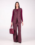 PANTALONE MORGAN BORDEAUX