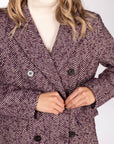 CAPPOTTO PARISIENNE UVA