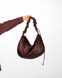 BORSA PIUMA BURGUNDY