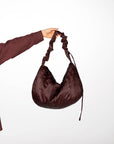 BORSA PIUMA BURGUNDY