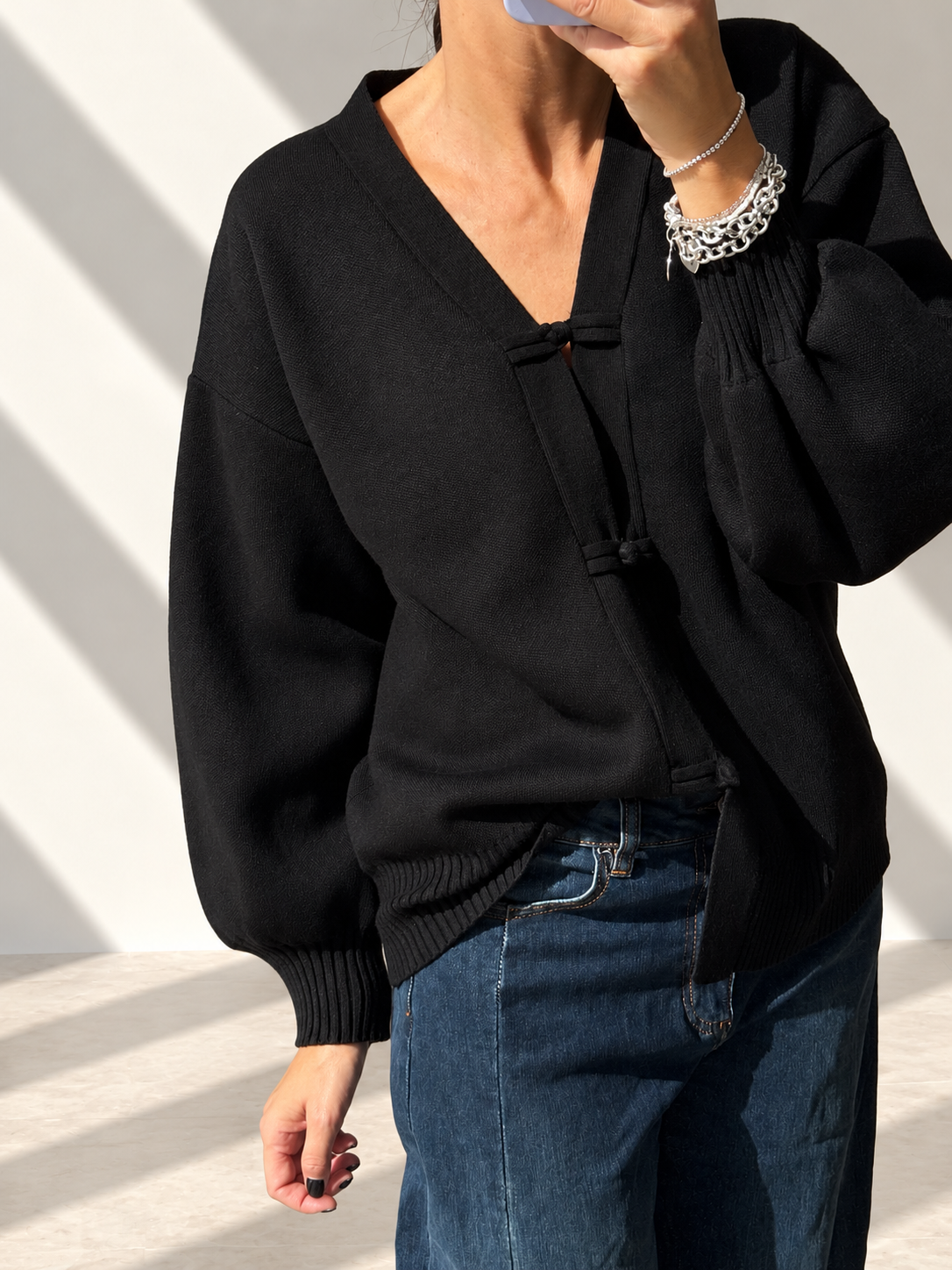 CARDIGAN ISALIA NERO
