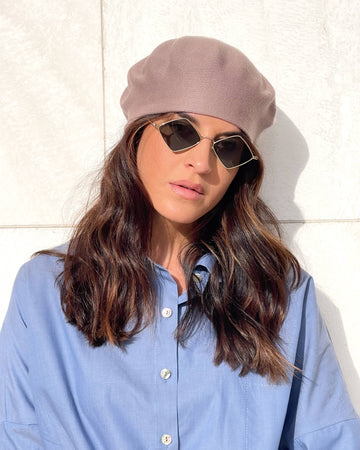 BASCO IN MAGLIA CAMEL