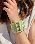 BRACCIALE MARMO VERDE