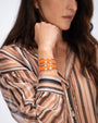 BRACCIALE VIENNE ARANCIO