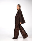 PANTALONE PAILLETTES SHIMMER CHOCO