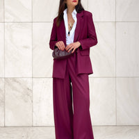 PANTALONE FLORENCE BORDEAUX