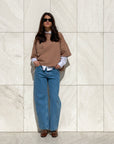 DENIM BARREL LIGHT WASH